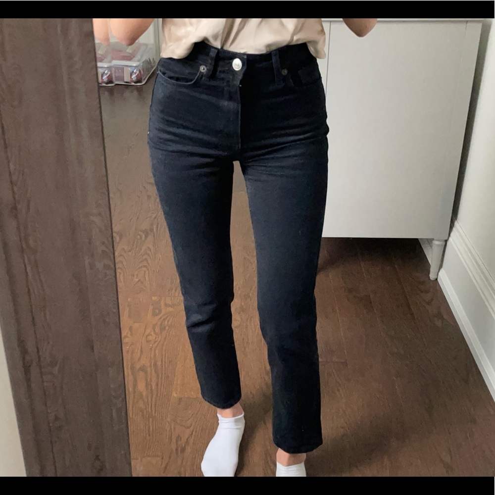 Zara mom style jeans